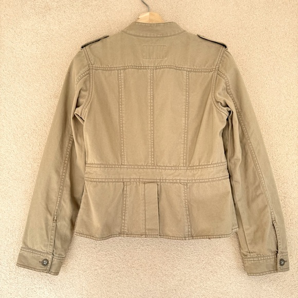 Aeropostale cotton utility style jacket and long Angora blend scarf Sz L - Picture 3 of 6